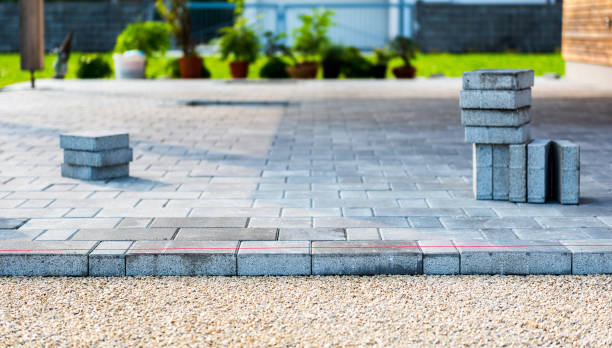 Cobblestone Driveway Installation in Belmont, WI